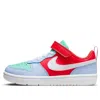 Nike (ps)  Court Borough Low Recraft Shoes 'cobalt Bliss Track Red'