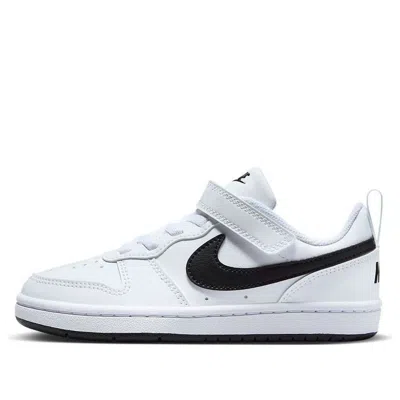 Nike (ps)  Court Borough Low Recraft 'summit White Black'