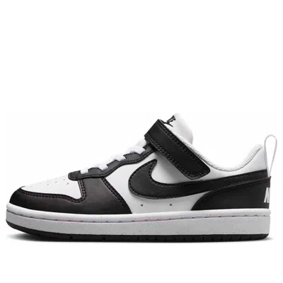 Nike (ps)  Court Borough Low Recraft 'white Black'