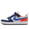 Nike (ps)  Court Borough Low Recraft 'white Navy Orange'