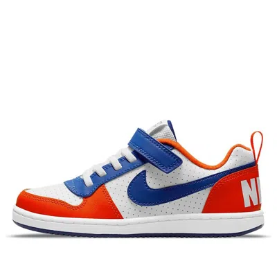 Nike (ps)  Court Borough Low 'team Orange Hyper Royal'