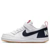 Nike (ps)  Court Borough Low 'white Red Blue'