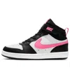 Nike (ps)  Court Borough Mid 2 'black White Pink'