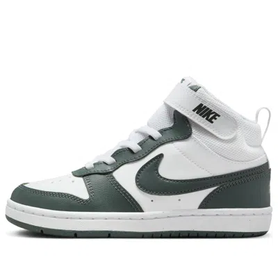 Nike (ps)  Court Borough Mid 2 'white Vintage Green'