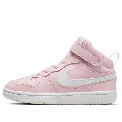 Nike (ps)  Court Borough Mid 2'pearl Pink White'