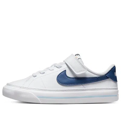 Nike (ps)  Court Legacy 'white Mystic Navy'