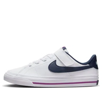 Nike (ps)  Court Legacy 'white Navy'