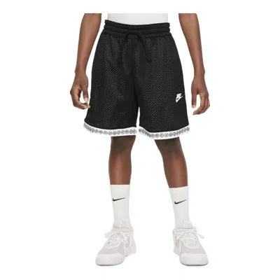 Nike (ps)  Culture Of Basketball Reversible Shorts 'black White'