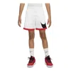 Nike (ps)  Dri-fit Basketball Shorts 'white Black Red'
