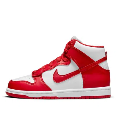 Nike (ps)  Dunk High 'championship Red' In Multi