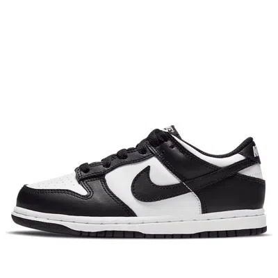 Nike (ps)  Dunk Low 'black White'