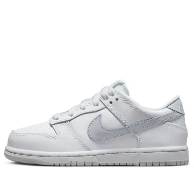 Nike (ps)  Dunk Low 'pure Platinum White'