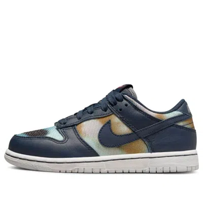 Nike (ps)  Dunk Low Se 'graffiti - Obsidian'