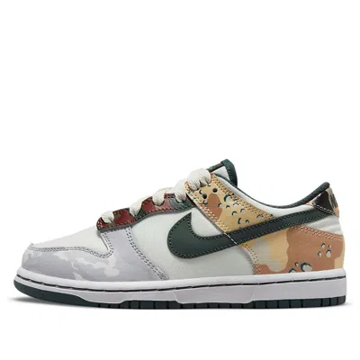 Nike (ps)  Dunk Low Se 'sail Multi-camo'