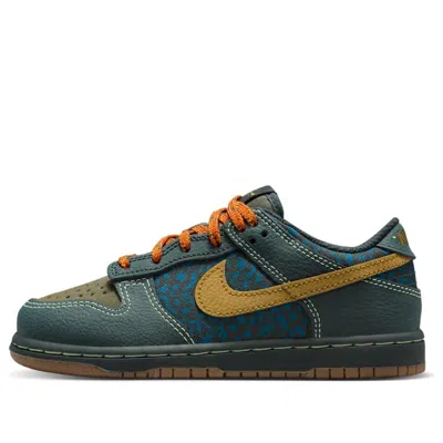 Nike (ps)  Dunk Low 'seaweed Cargo Khaki Ochre' In Green