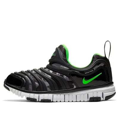 Nike (ps)  Dynamo Free 'eletric Green' In Black