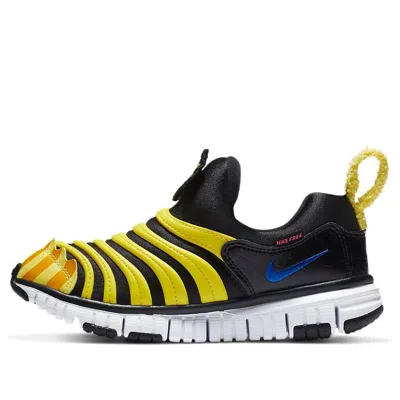 Nike (ps)  Dynamo Free Mic Qs 'black Yellow'