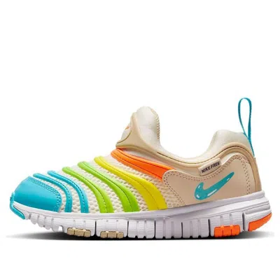 Nike (ps)  Dynamo Free Shoes 'pale Ivory White Blue' In Multi