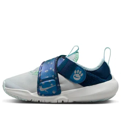 Nike (ps)  Flex Advance Se 'pawprints' In Blue