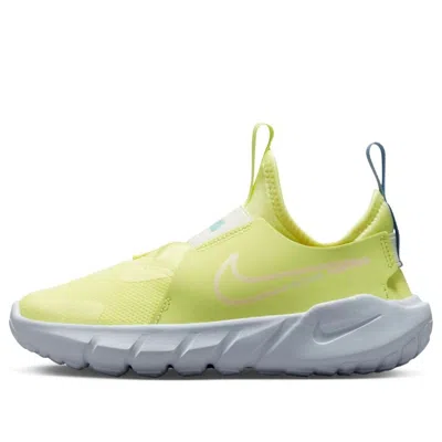Nike (ps)  Flex Runner 2 'citron Tint Cobalt Bliss' In Green