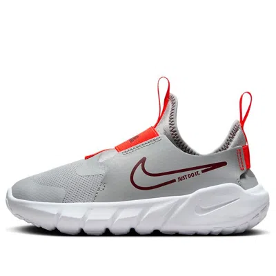 Nike (ps)  Flex Runner 2 'light Smoke Grey Red' In Multi