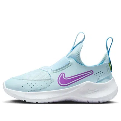 Nike (ps)  Flex Runner 3 'glacier Blue University Blue Chlorophyll Hyper Violet'