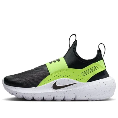 Nike (ps)  Flex Runner 4 'black Volt' In Multi
