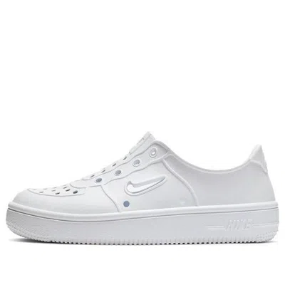 Nike (ps)  Foam Force 1 'white'