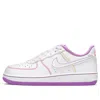 Nike (ps)  Force 1 'contrast Stitch - Fuchsia Glow' In White