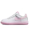Nike (ps)  Force 1 Low Easyon 'white Elemental Pink Pink Foam' In Multi