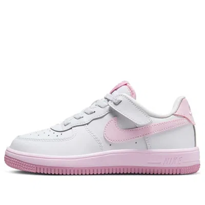 Nike (ps)  Force 1 Low Easyon 'white Elemental Pink Pink Foam' In Multi