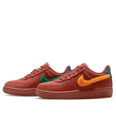 Nike (ps)  Force 1 Low 'la Familia' In Red