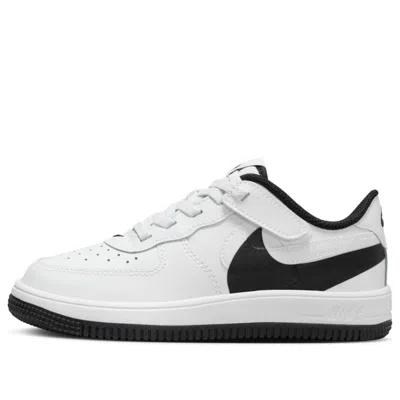 Nike (ps)  Force 1 Low Lv8 Easyon 'white Black' In Multi