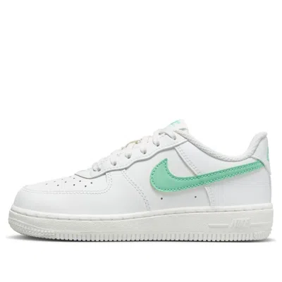 Nike (ps)  Force 1 Low 'white Emerald Rise'