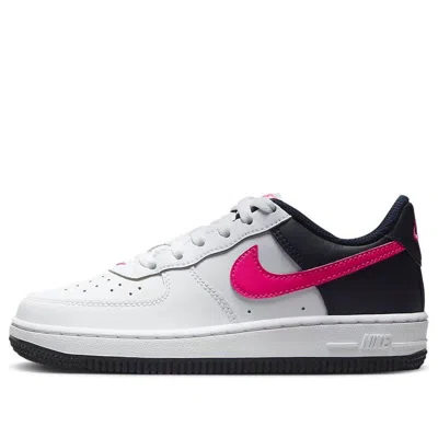 Nike (ps)  Force 1 Low 'white Obsidian Pink' In Multi