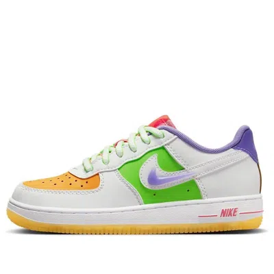 Nike (ps)  Force 1 Lv8 'fruit Colors' In White
