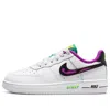 Nike (ps)  Force 1 Lv8 'just Do It! - White Vivid Purple' In Multi