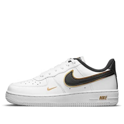 Nike (ps)  Force 1 Lv8 'metallic Swoosh Pack - White' In Multi