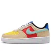 Nike (ps)  Force 1 Lv8 'sanddrift Track Red'