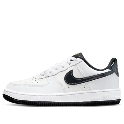 Nike (ps)  Force 1 Lv8 'white Black' In Multi