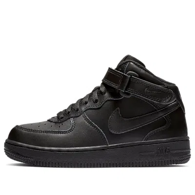Nike (ps)  Force 1 Mid 'black'