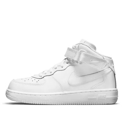 Nike (ps)  Force 1 Mid Le 'triple White'