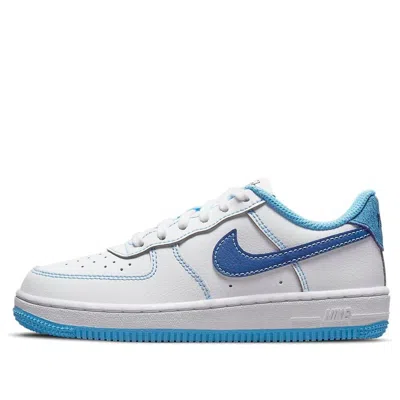 Nike (ps)  Force 1 S50 'white University Blue' In Multi