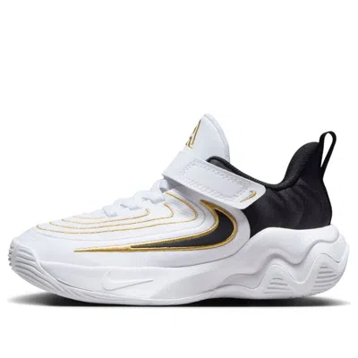 Nike (ps)  Giannis Immortality 4 'white Black Metallic Gold' In Multi