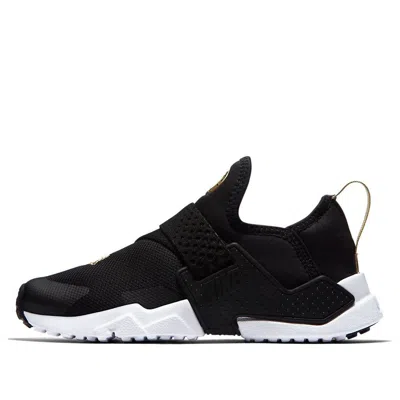 Nike (ps)  Huarache Extreme Sport Shoes Black/gold