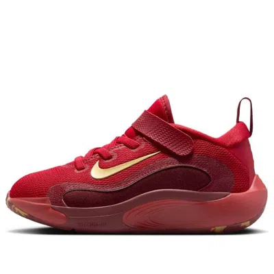 Nike (ps)  Isofly 'gym Red Team Red Gold'