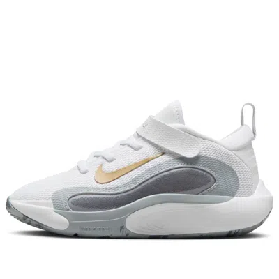 Nike (ps)  Isofly 'white Grey Gold' In Multi