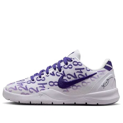 Nike (ps)  Kobe 8 Protro 'white Court Purple' In Multi