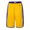 Nike (ps)  La Lakers Basketball Shorts 'yellow'