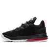 Nike (ps)  Lebron 18 'black University Red'